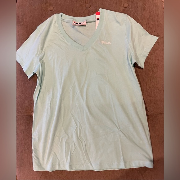 FILA Ladies' V-Neck Tee - Picture 2 of 6